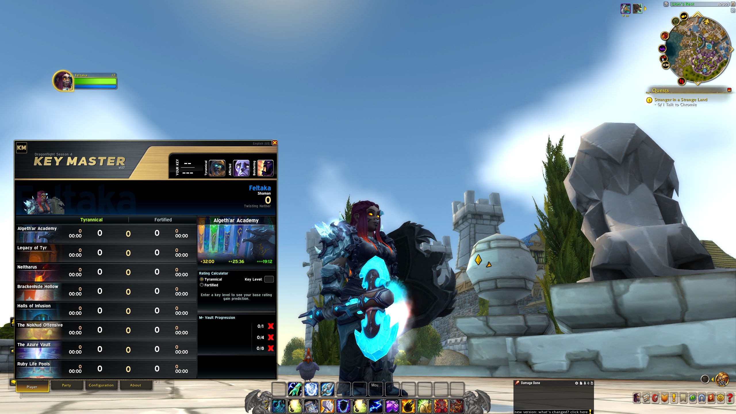 Key Master AddOn Guide in World of Warcraft.
